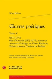 oeuvres poétiques