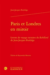 Paris et Londres en miroir