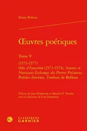 oeuvres poétiques