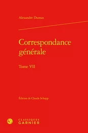 Correspondance générale