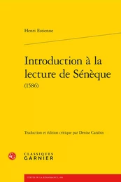 Introduction à la lecture de Sénèque