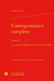 Correspondance complète