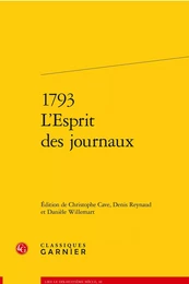 1793. L'Esprit des journaux