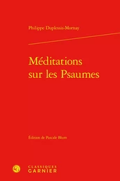 Méditations sur les Psaumes