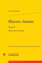 oeuvres choisies