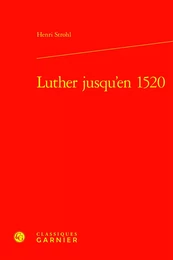 Luther jusqu'en 1520