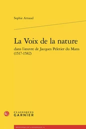 La Voix de la nature