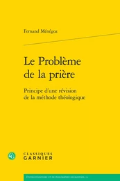 Le Problème de la prière