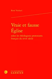 Vraie et fausse Église