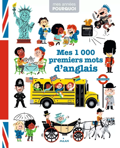 Mes 1 000 premiers mots d'anglais -  - MILAN