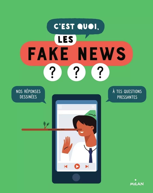 C'est quoi, les fake news ? - Sandra Laboucarie,  Collectif D'Auteurs - MILAN