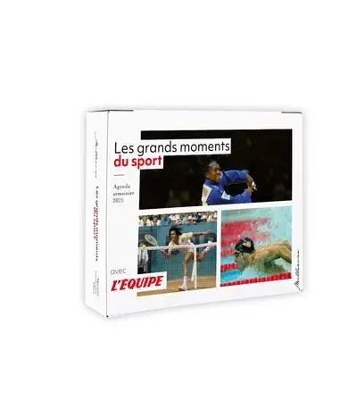 Semainier 2025 - Plus beaux moments de sport. L'Equipe -  L'Équipe - edi8