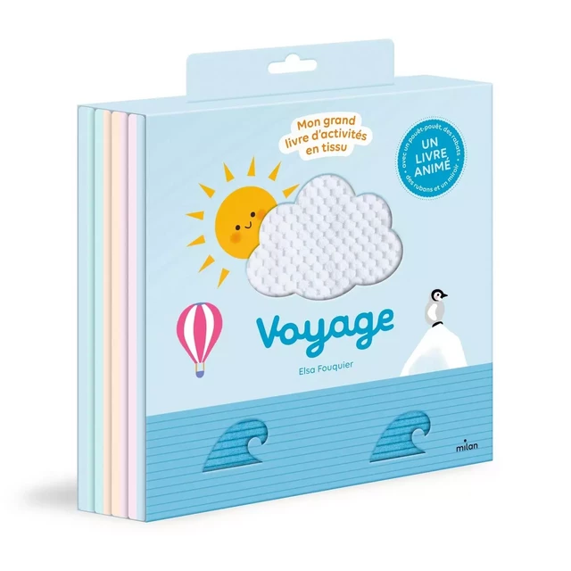 Voyage - Mon grand livre d'activités en tissu -  - MILAN