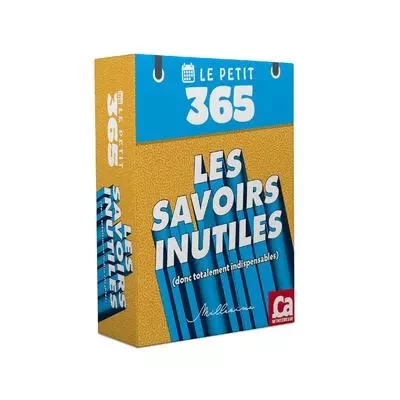 Le Petit 365 Savoirs inutiles -  Ça m¿interesse - edi8