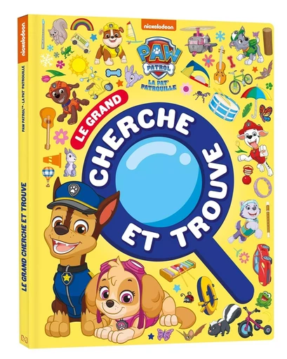 La Pat' Patrouille - Le grand cherche et trouve (2024) -  Nickelodeon - HACHETTE JEUN.