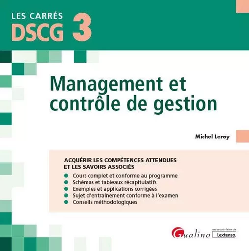 DSCG 3 - Management et contrôle de gestion - Michel Leroy - GUALINO