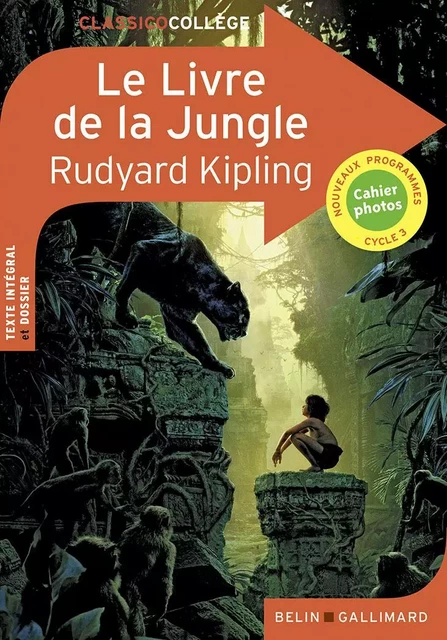 Le Livre de la jungle - Rudyard Kipling - BELIN EDUCATION