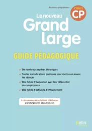 Le nouveau Grand large CP - Guide pédagogique 2018