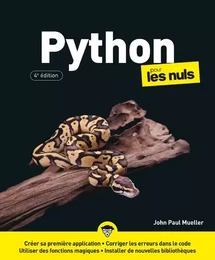 Python pour les Nuls, 4e édition