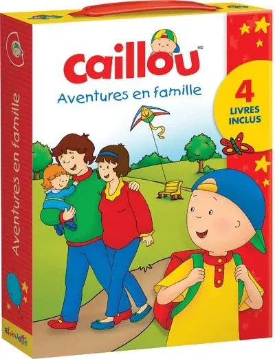 Caillou Aventures en famille NE - Anne Paradis - Groupe ADP