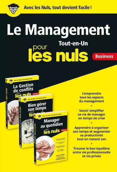 Le Management Tout-en-Un pour les Nuls Business - Caroline Facy, Samuel Legrand, Stéphane Mousset, Patricia Lentini, Bruno Luirard, Jeremy Stubbs, Dirk Zeller - edi8