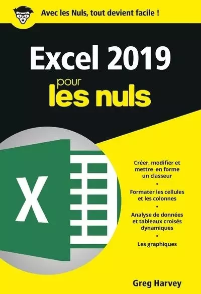 Excel 2019 Poche pour les Nuls - Greg Harvey - edi8