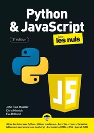 Python et JavaScript Mégapoche pour les Nuls 2e édition