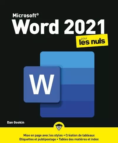 Word 2021 Pour les Nuls - Dan Gookin - edi8