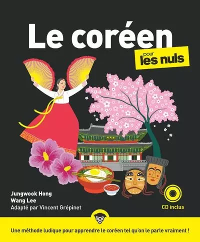 Le coréen Pour les Nuls NE + CD - Vincent Grepinet, Hang Jungwook, Lee Wang - edi8