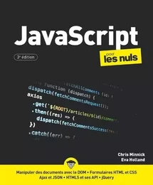 JavaScript, 3e édition Pour les Nuls