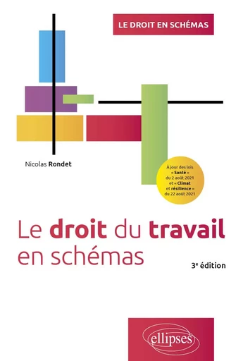 Le droit du travail en schémas - Nicolas Rondet - EDITION MARKETING