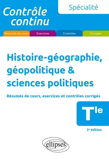 Spécialité Histoire-géographie, géopolitique & sciences politiques - Terminale - Gilles Martinez - EDITION MARKETING