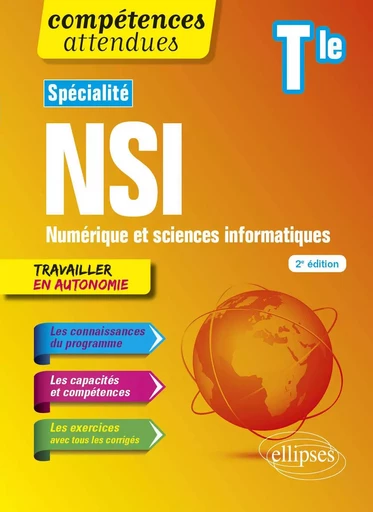 Spécialité NSI - Numérique et sciences informatiques - Terminale - Jean-Christophe Bonnefoy, Bertrand Petit - EDITION MARKETING