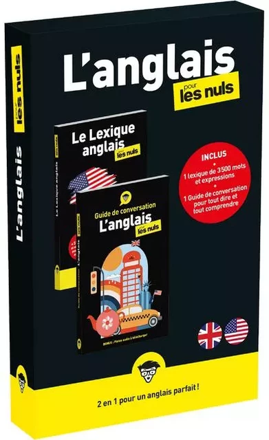 Coffret - L'anglais pour les Nuls, 2e éd - Gail Brenner, Claude Raimond, Brigitte Lallement, Nathalie Pierret - edi8