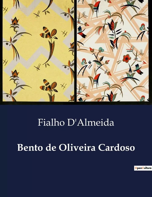 Bento de Oliveira Cardoso - Fialho D'Almeida - CULTUREA