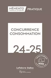 Mémento Concurrence Consommation 2024/2025