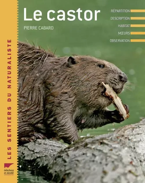 Les sentiers du naturaliste Le Castor - Pierre Cabard - DELACHAUX ET NIESTLE EDITIONS