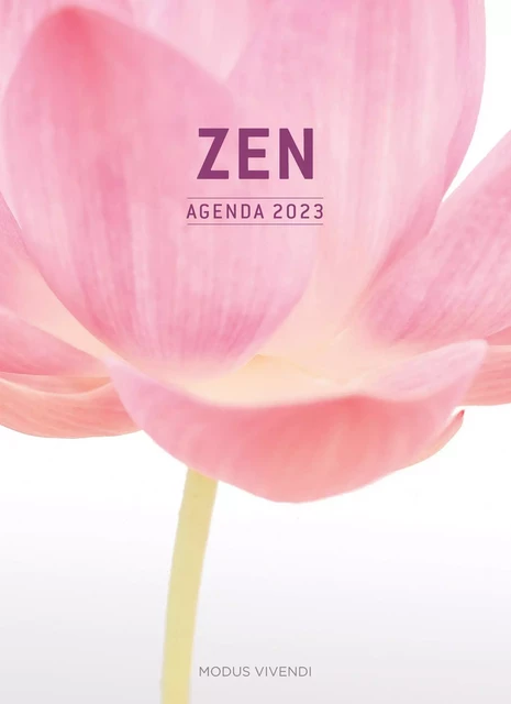 Agenda zen 2023 -  Collectif - MODUS VIVENDI