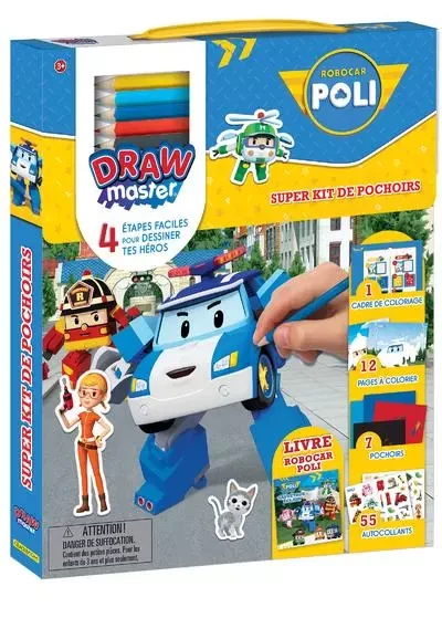 Drawmaster Robocar Poli - Anne Paradis - Groupe ADP