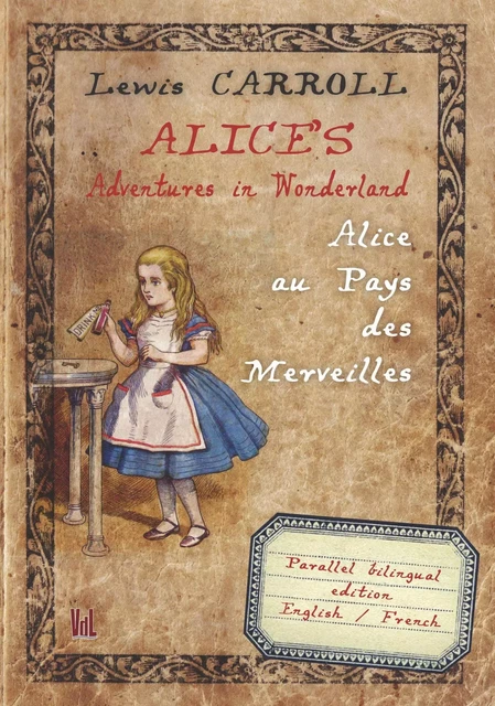 Alice'sAdventures in Wonderland - Lewis Carroll - VENT LETTRES