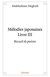 Mélodies japonaises – livre iii