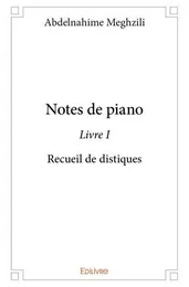 Notes de piano – livre i