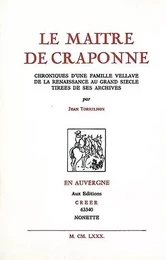 Le Maitre de Craponne