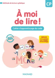 À moi de lire ! CP (2024) - Cahier d'apprentissage du code