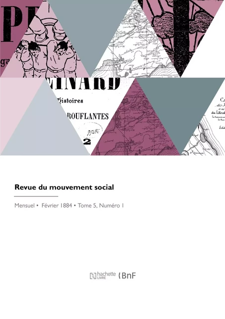 Revue du mouvement social - Stanilas Limousin - HACHETTE BNF