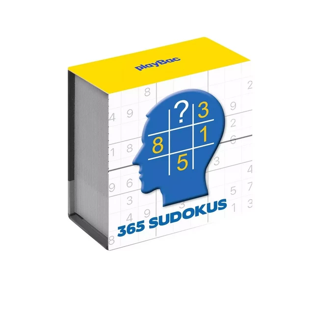 Mini calendrier 365 Sudokus -  Collectif - PLAY BAC