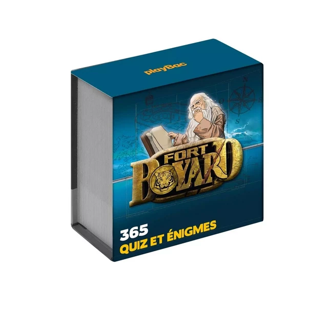 Mini calendrier Fort Boyard 365 Quiz et énigmes -  Collectif - PLAY BAC