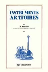 Instruments aratoires - Jean-Jules Bodin - LIVRE HISTOIRE