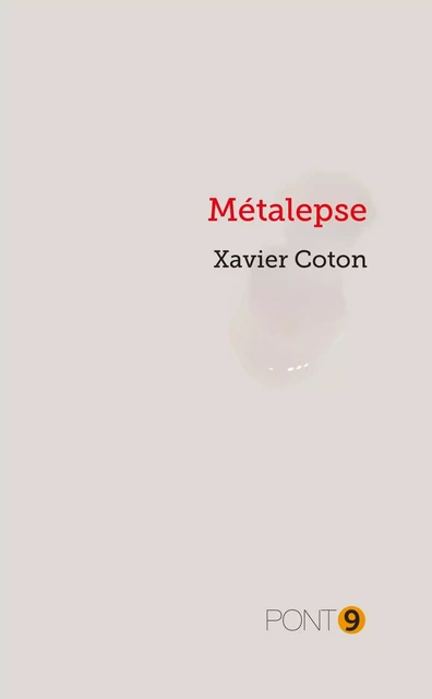 Métalepse - Xavier Coton - AU PONT 9