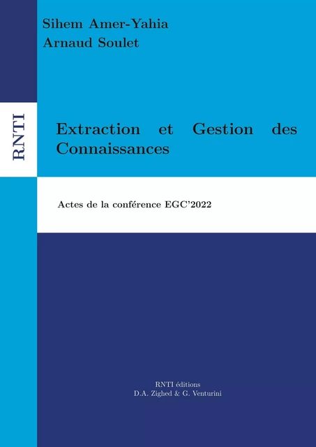 Extraction et Gestion des Connaissances -  Soulet arnaud - RNTI